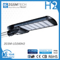 240W Street LED Lightings with IP66 Ik10 110lm/W